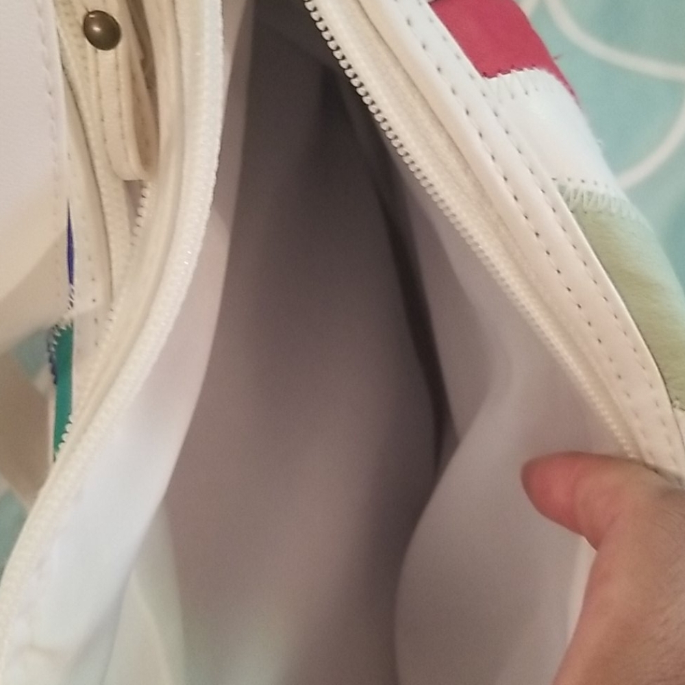 Leather Patchwork Bag - image 4